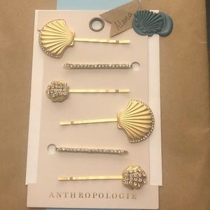 New Anthropologie Shell Pins